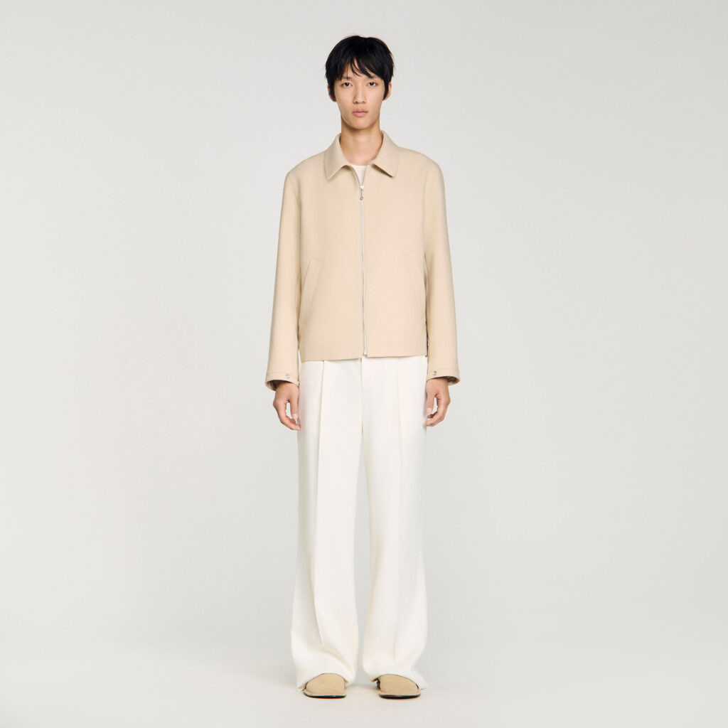 Blouson zippé