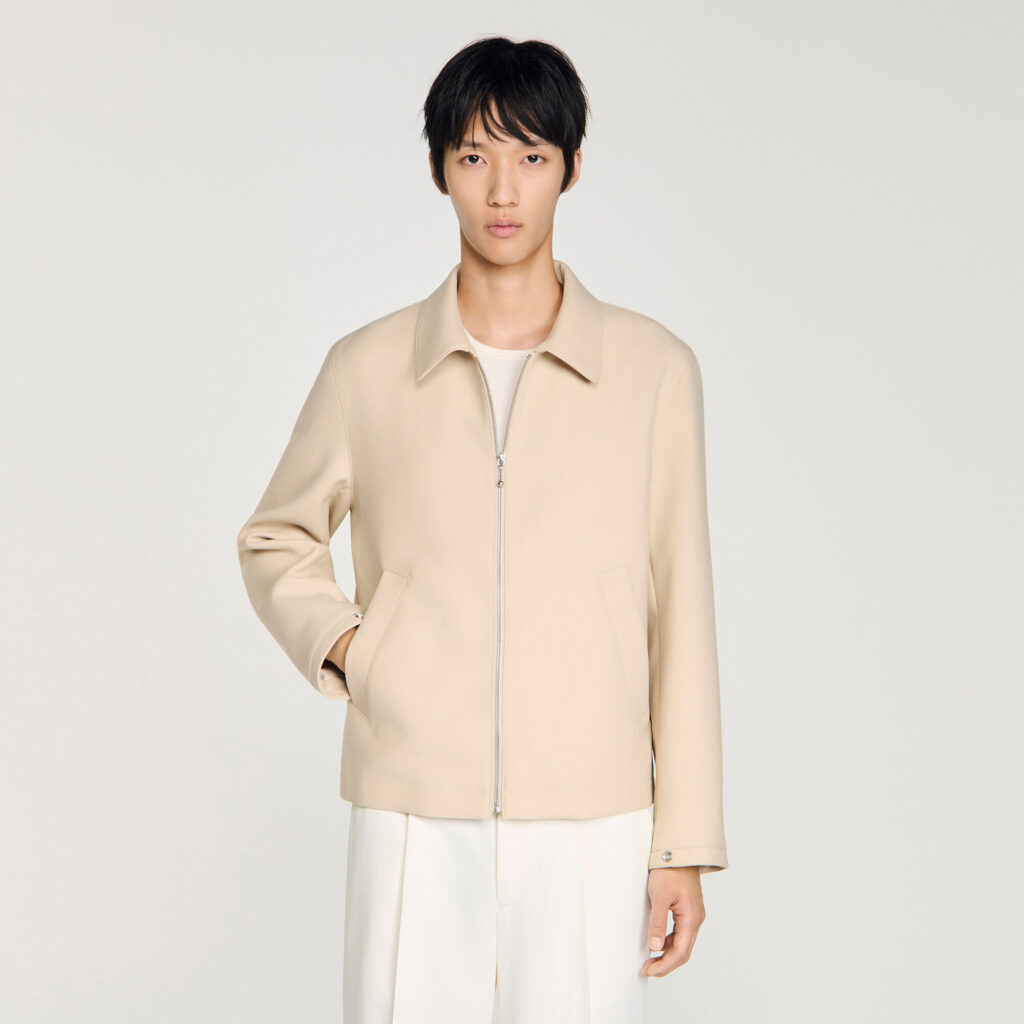 Blouson zippé
