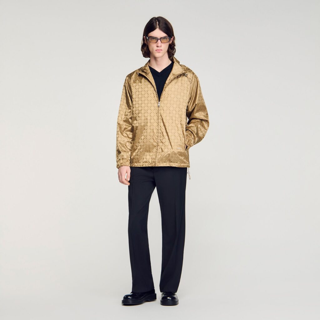 Blouson en nylon Square Cross