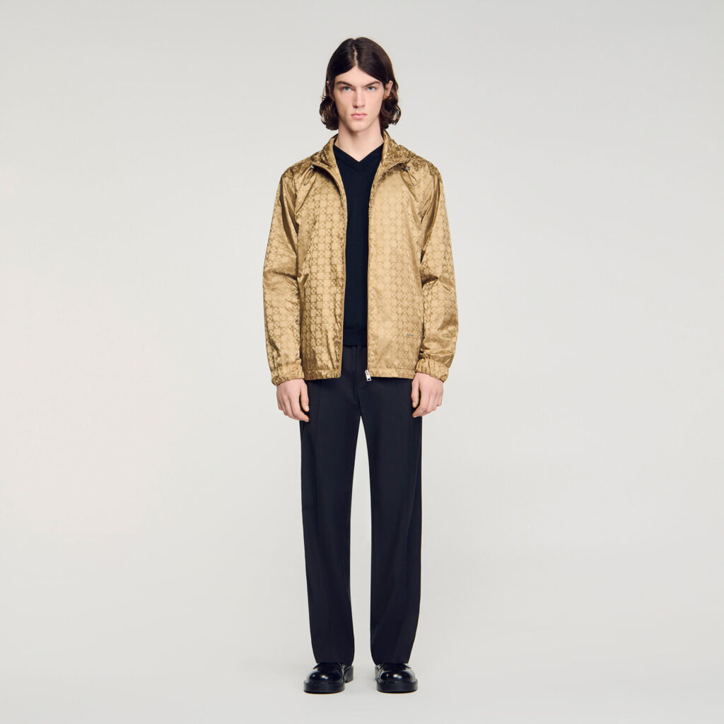 Blouson en nylon Square Cross