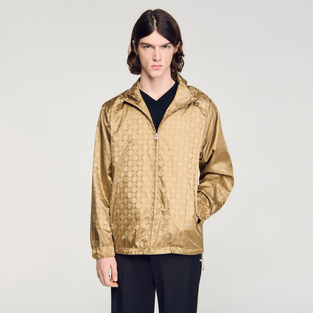 Blouson en nylon Square Cross