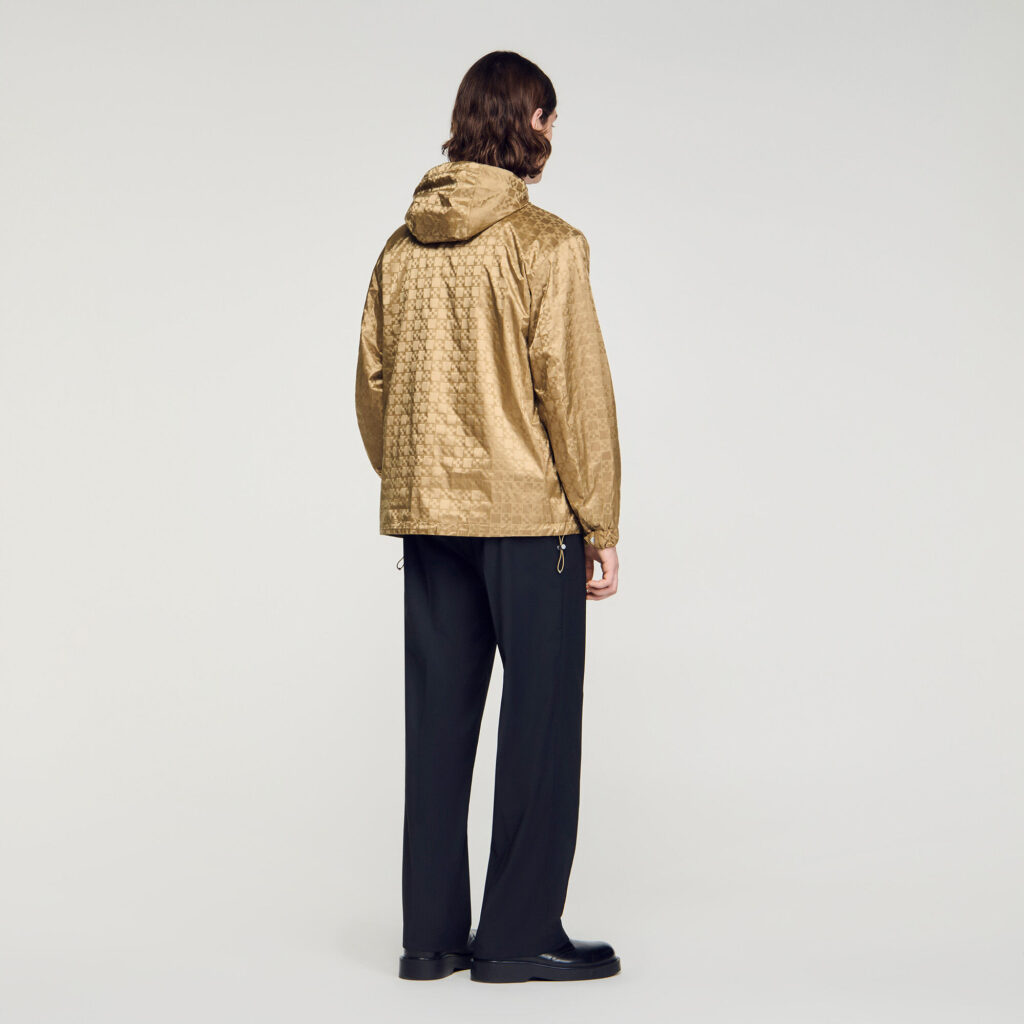 Blouson en nylon Square Cross