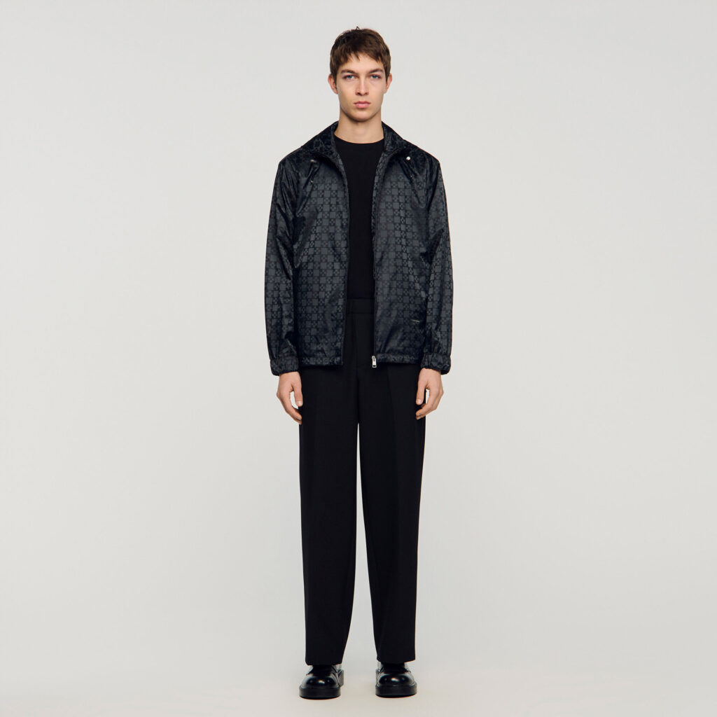 Blouson en nylon Square Cross