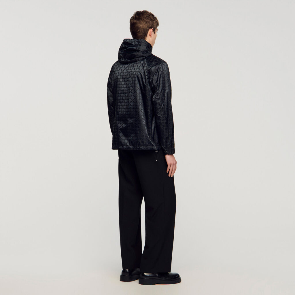 Blouson en nylon Square Cross