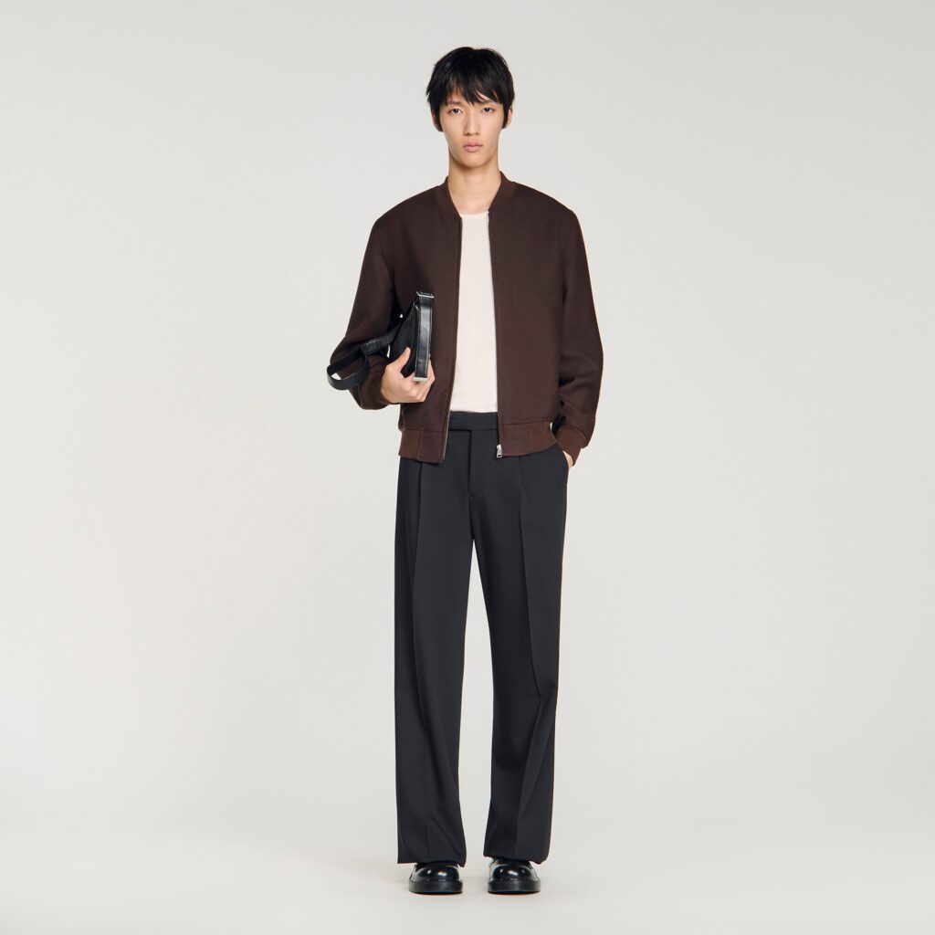 Blouson zippé