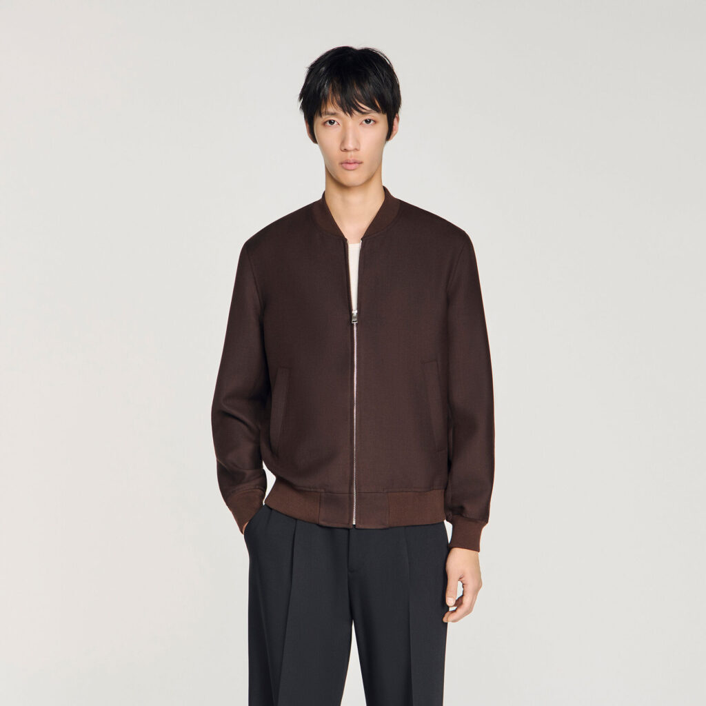 Blouson zippé