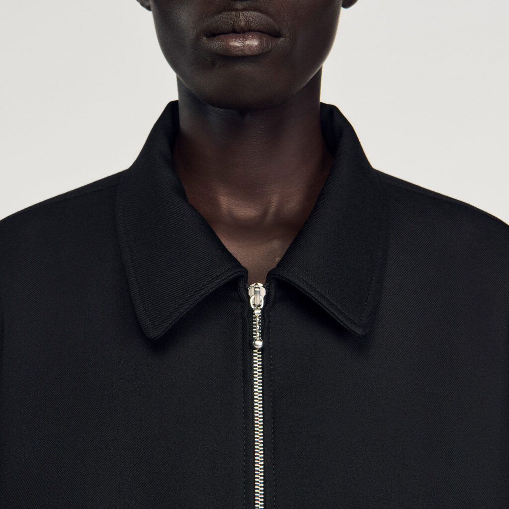 Blouson zippé