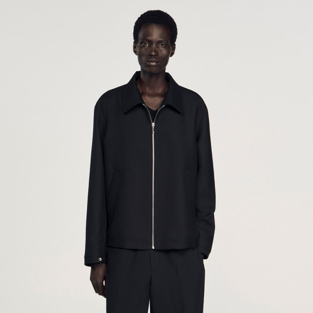 Blouson zippé