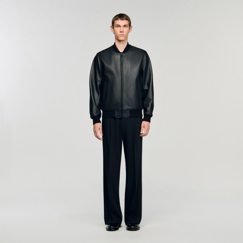 Blouson en cuir