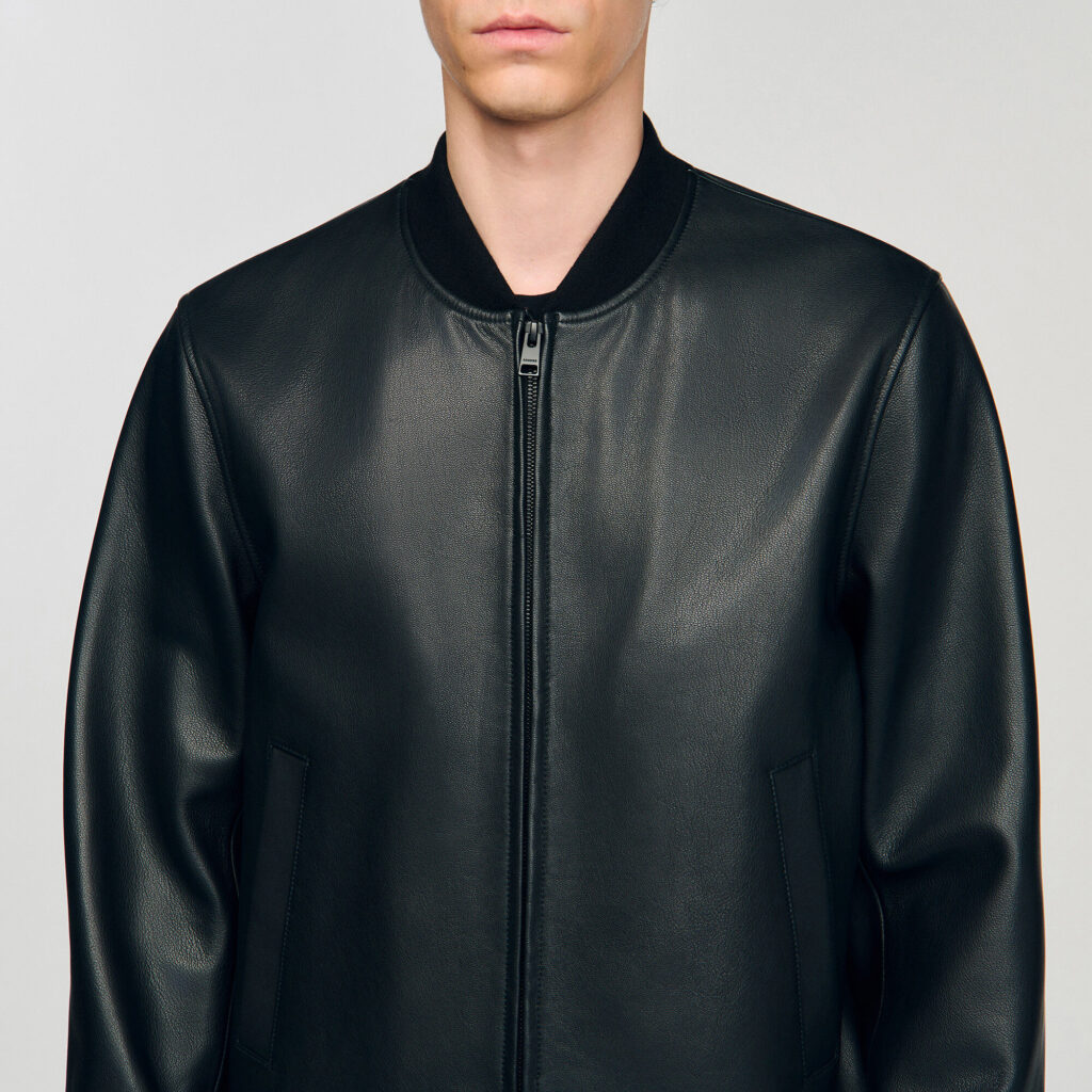 Blouson en cuir