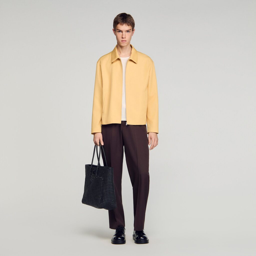 Blouson zippé