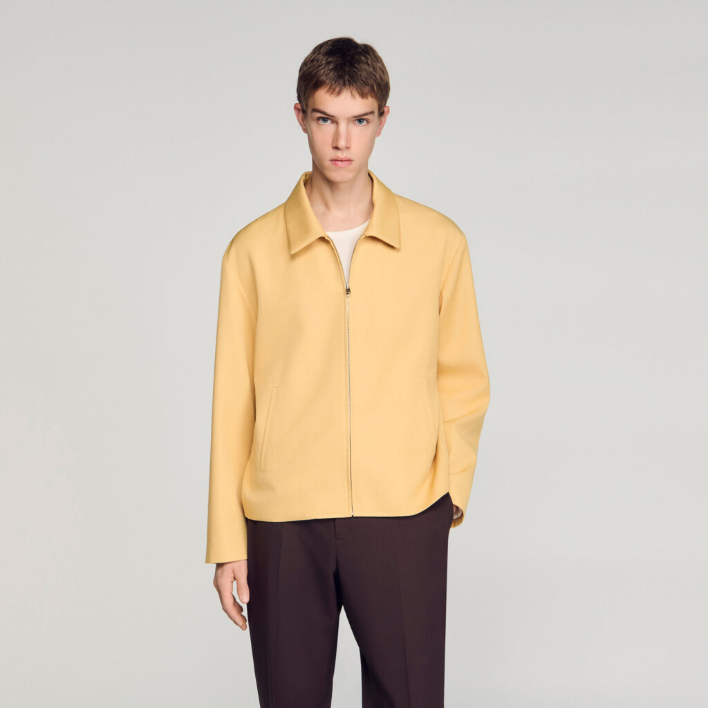 Blouson zippé