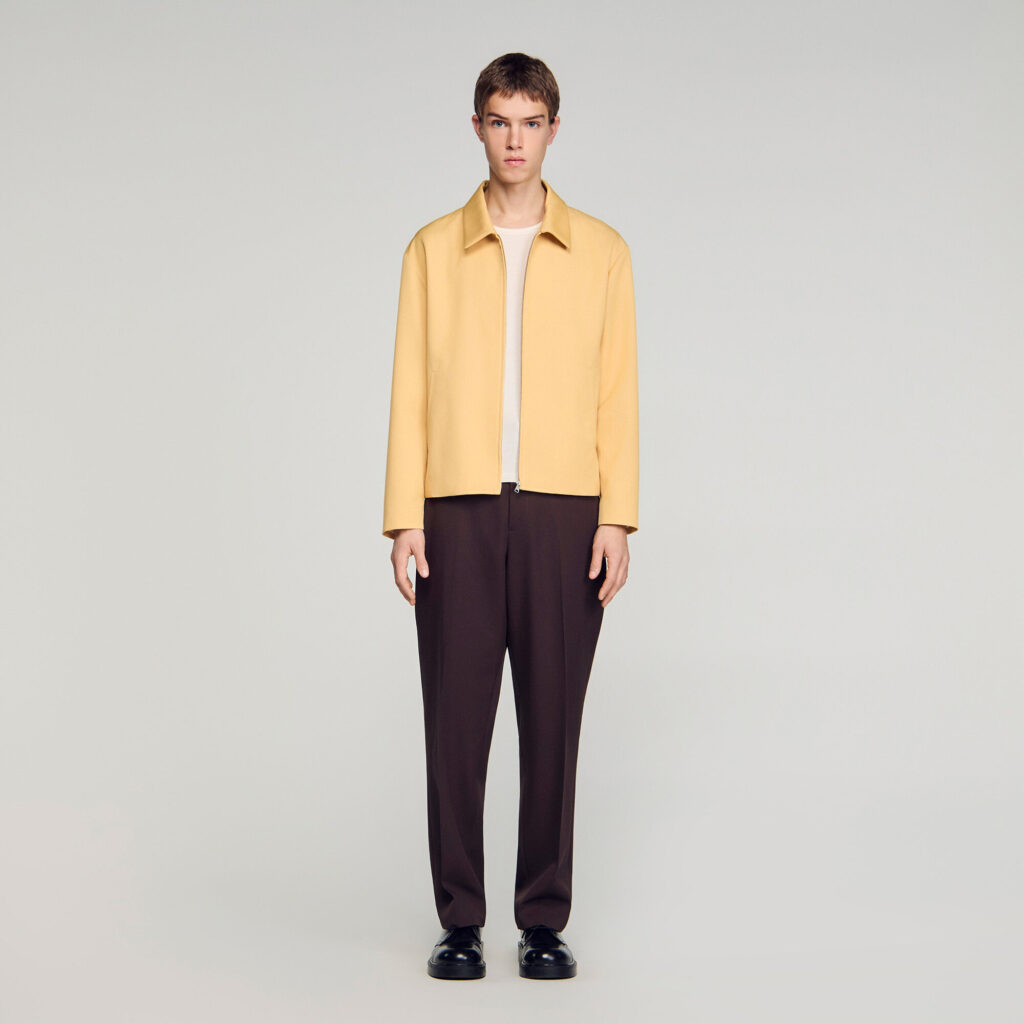 Blouson zippé