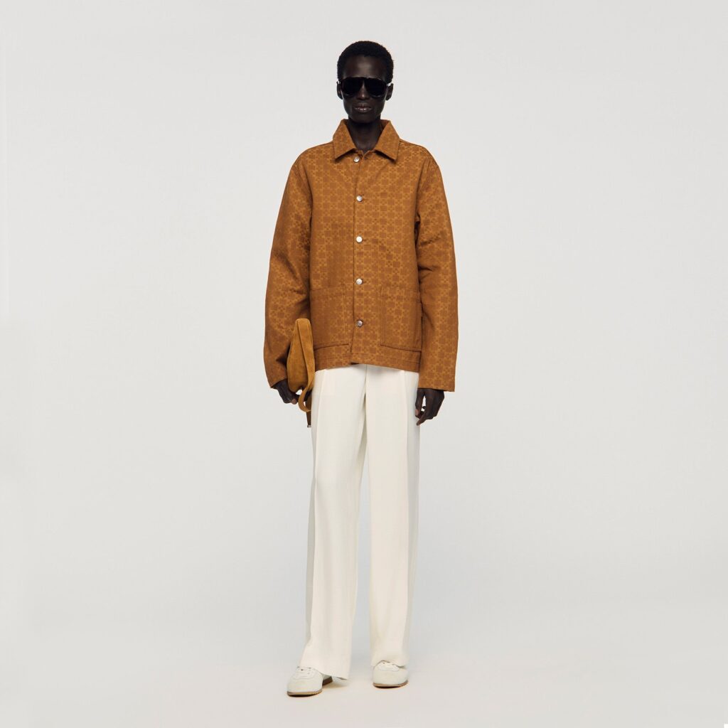 Blouson en denim Square Cross