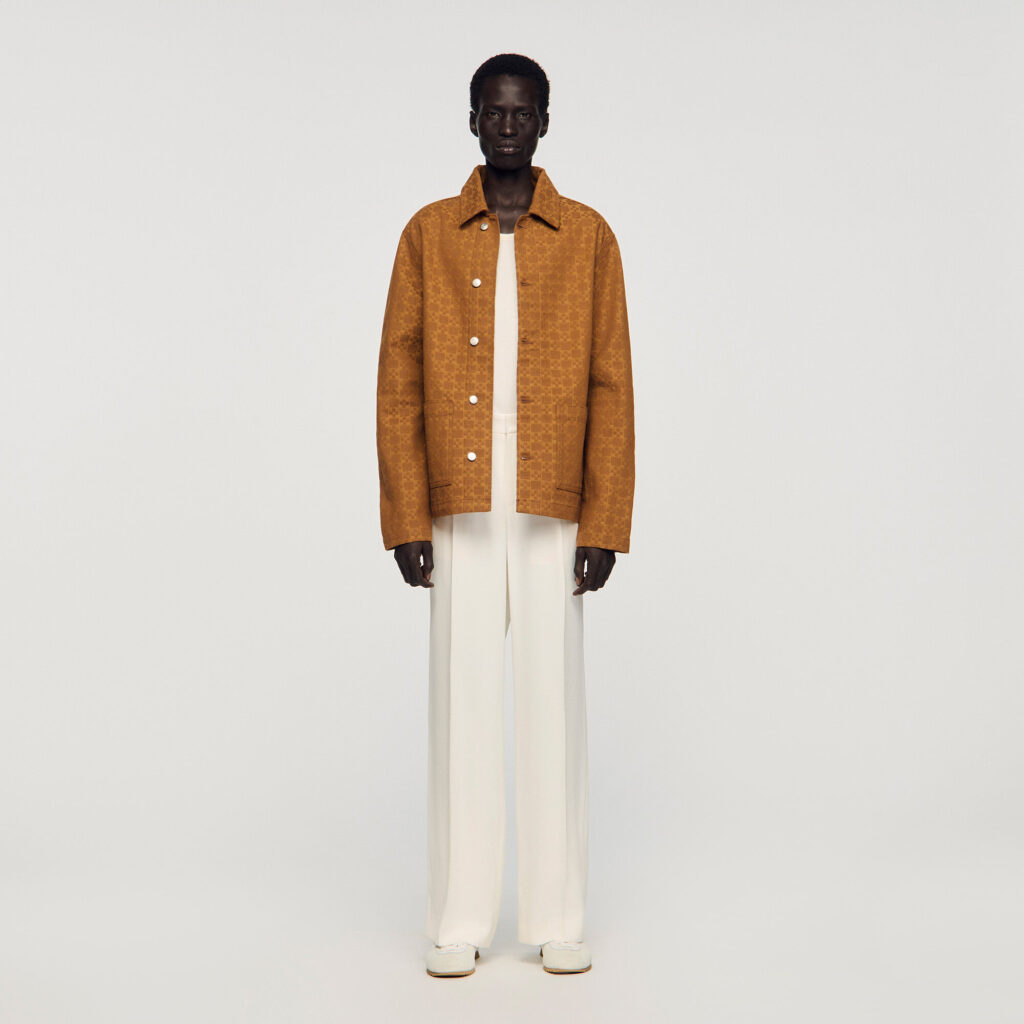Blouson en denim Square Cross