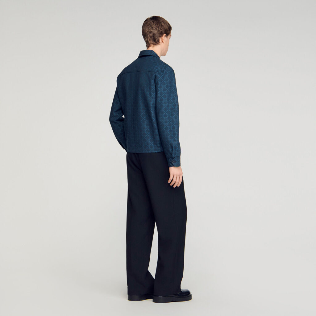 Blouson en denim Square Cross