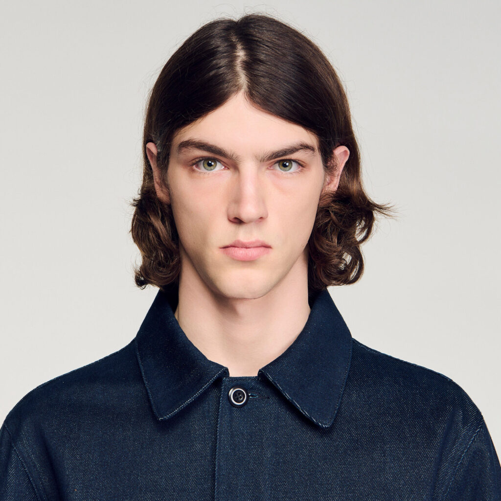 Blouson worker en denim