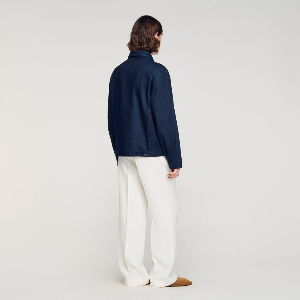 Blouson worker en denim