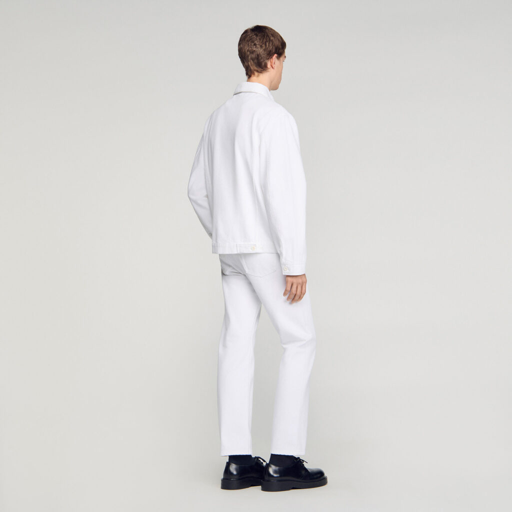 Blouson worker en denim