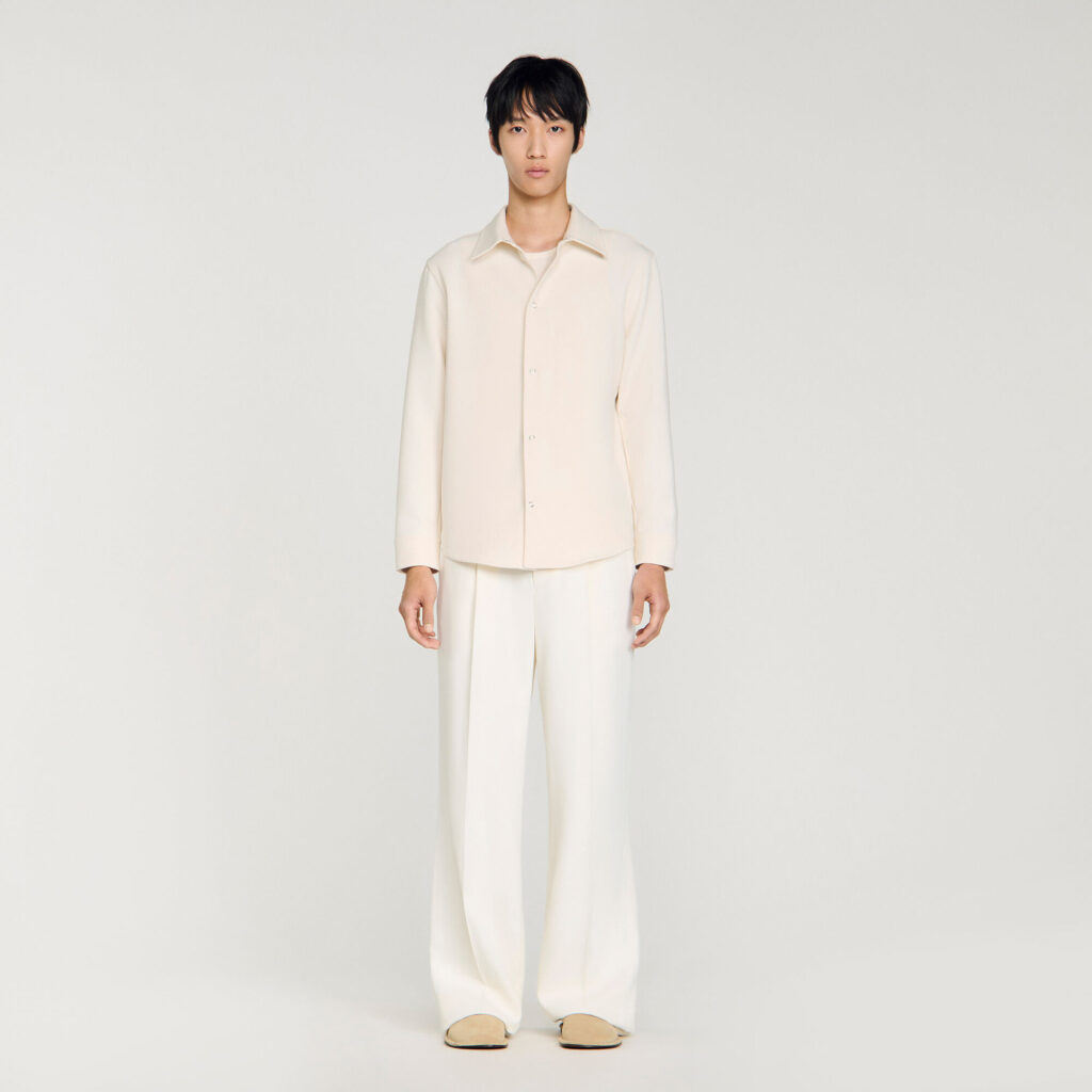 Chemise en jersey à manches longues