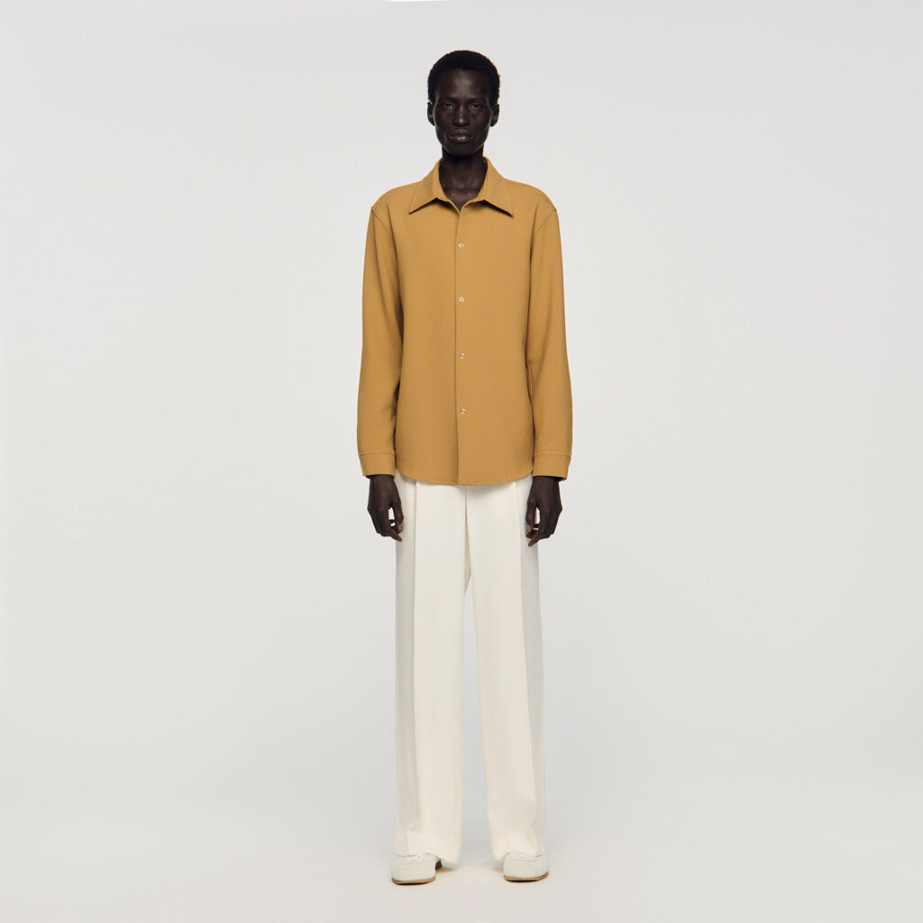 Chemise en jersey à manches longues