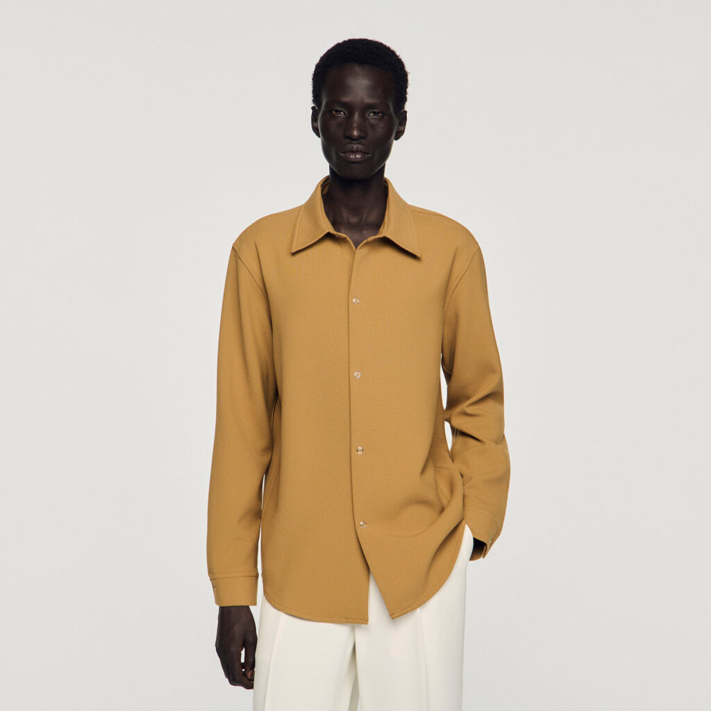 Chemise en jersey à manches longues