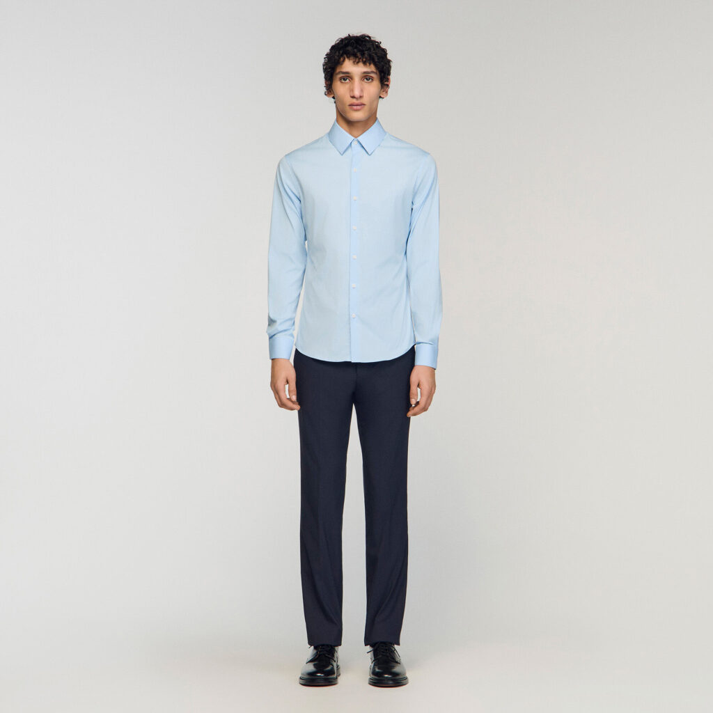 Chemise unie