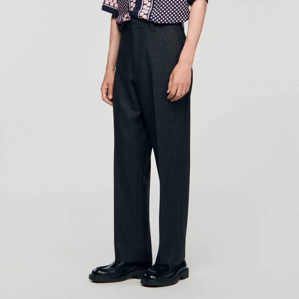 Chemise fluide à imprimé cœur