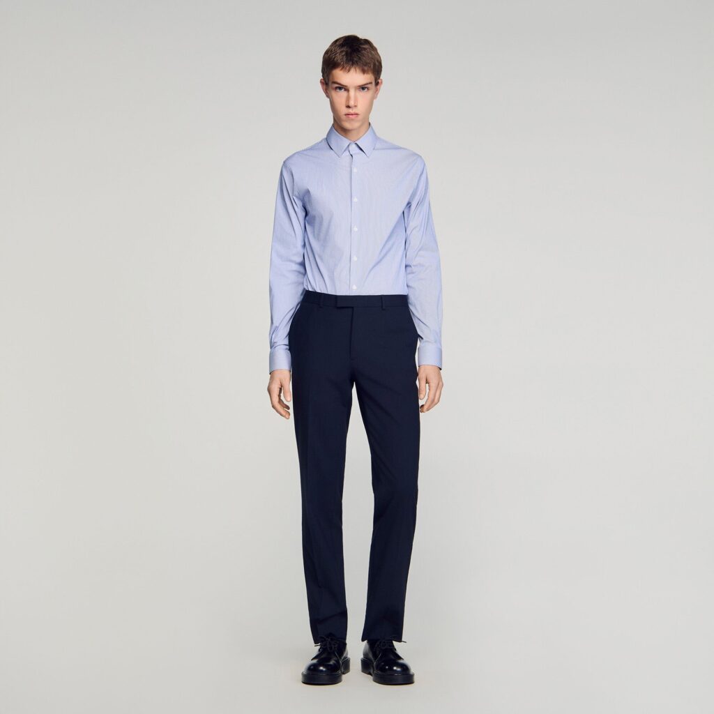 Chemise à rayures
