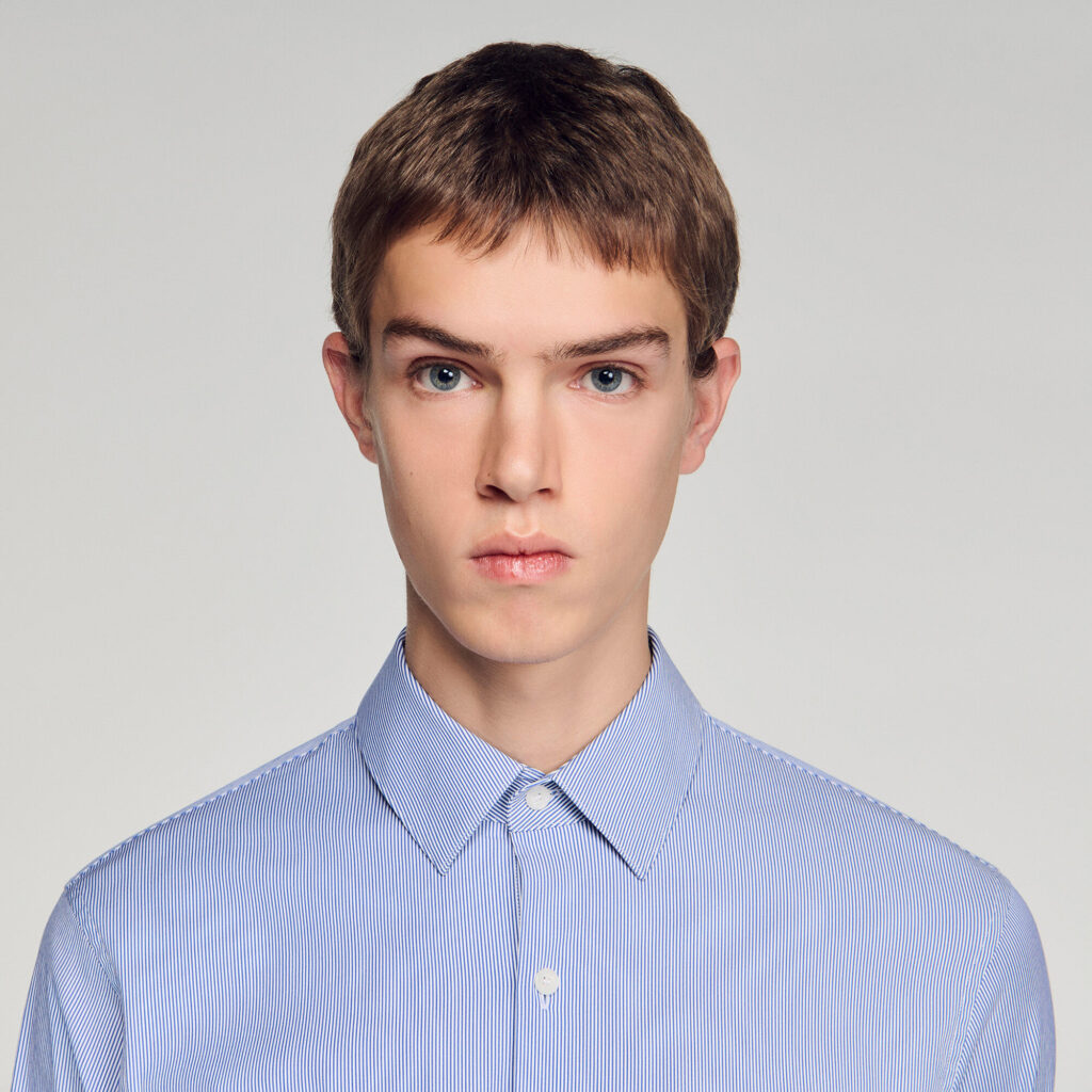 Chemise à rayures