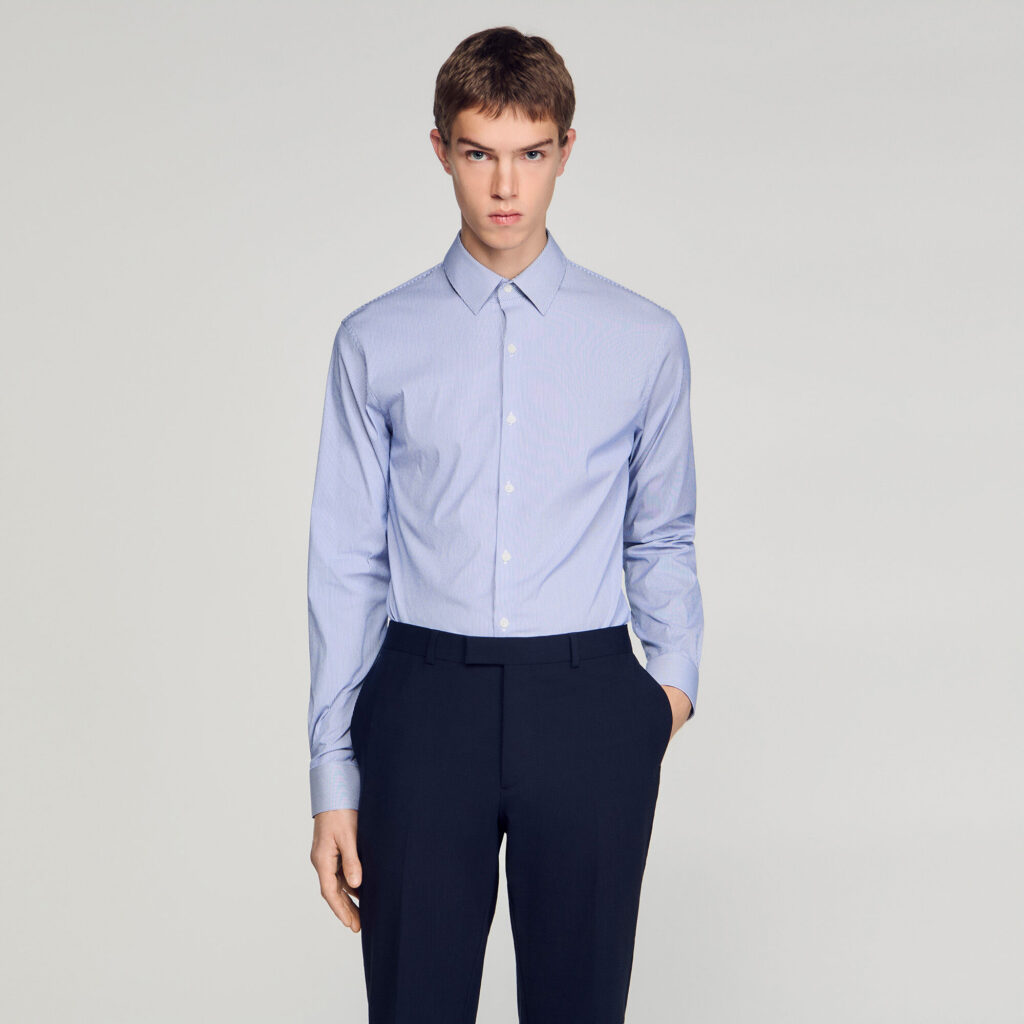 Chemise à rayures
