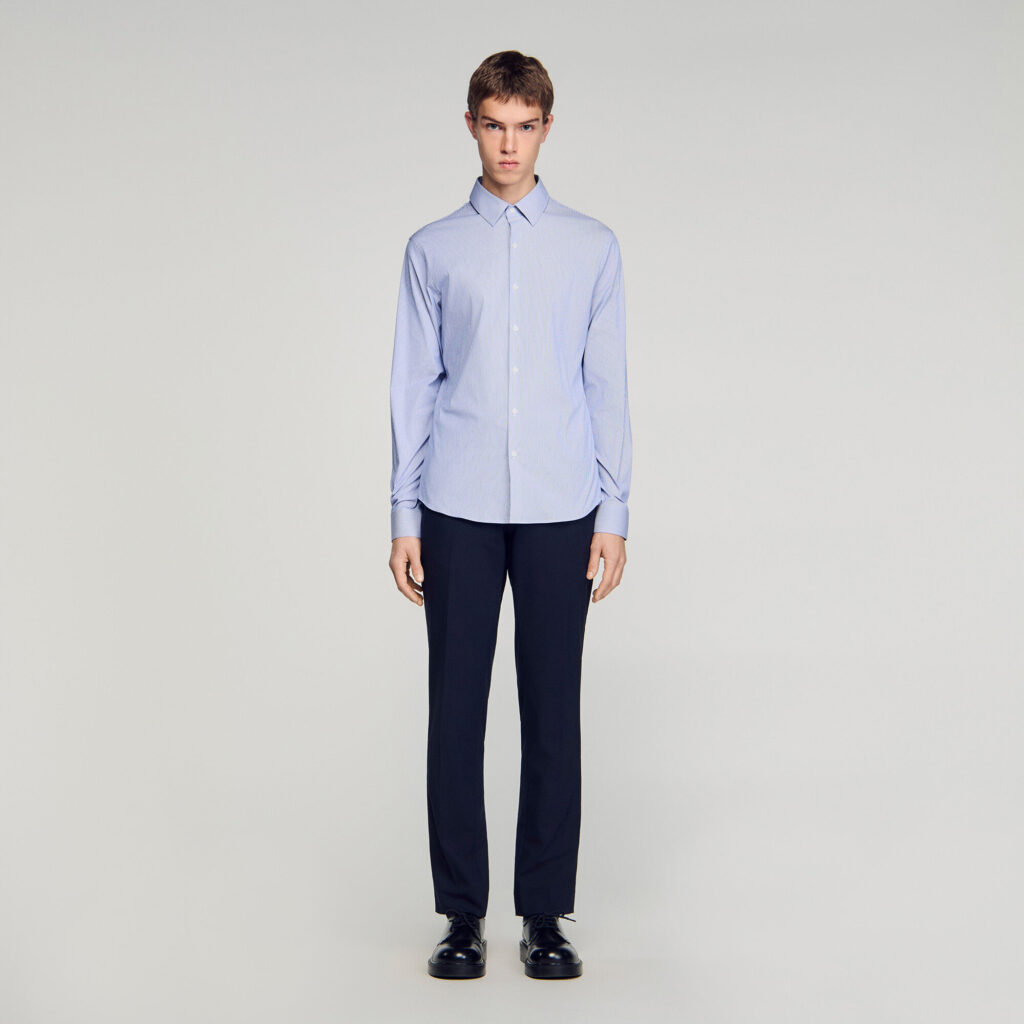 Chemise à rayures