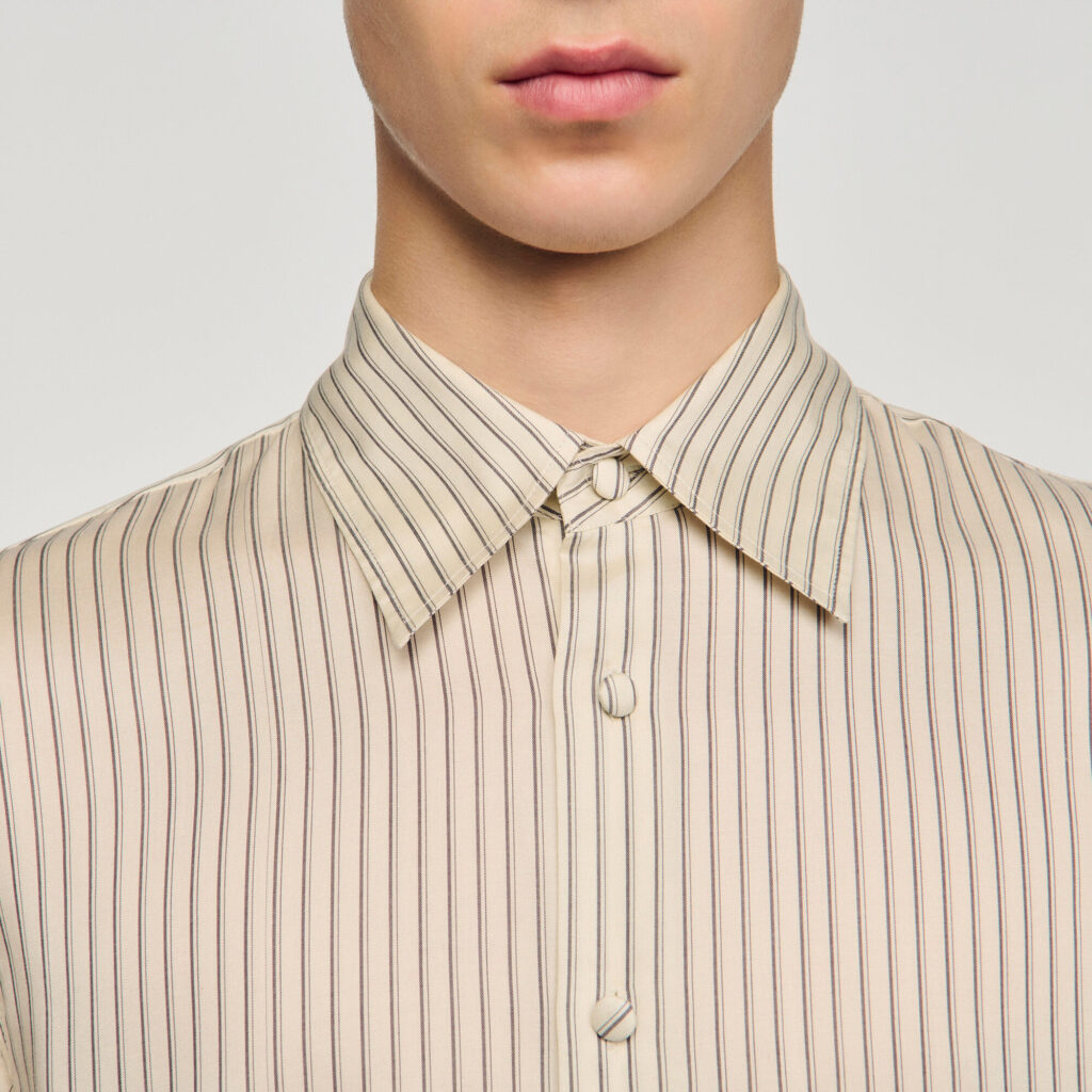 Chemise fluide à rayures