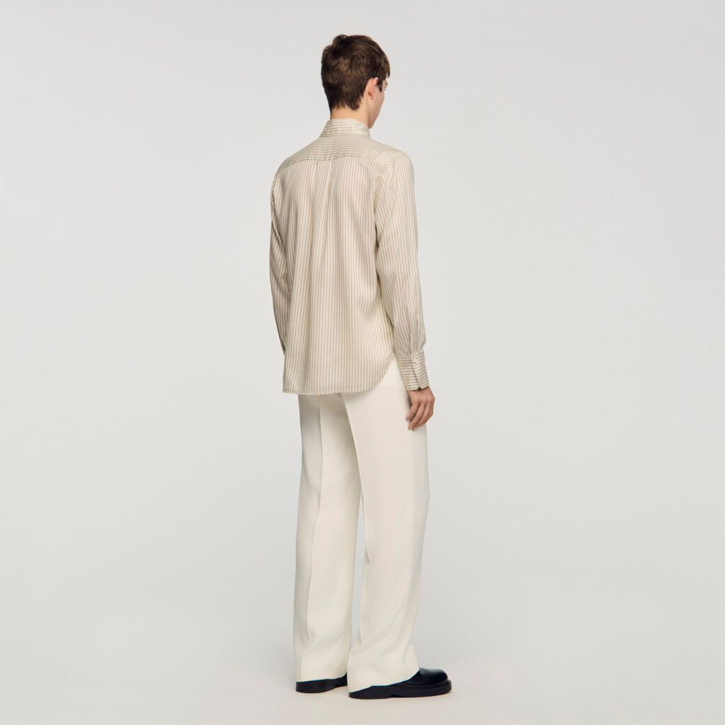 Chemise fluide à rayures