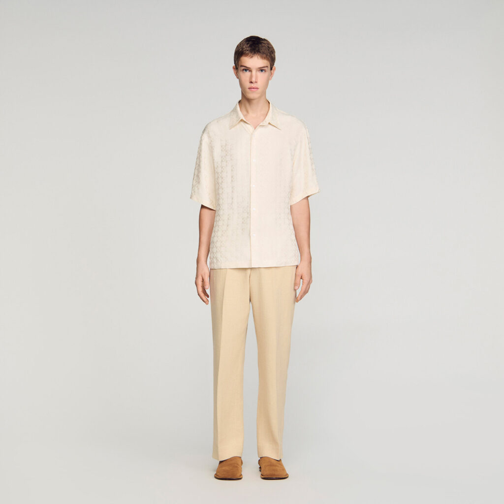 Chemise fluide square Cross