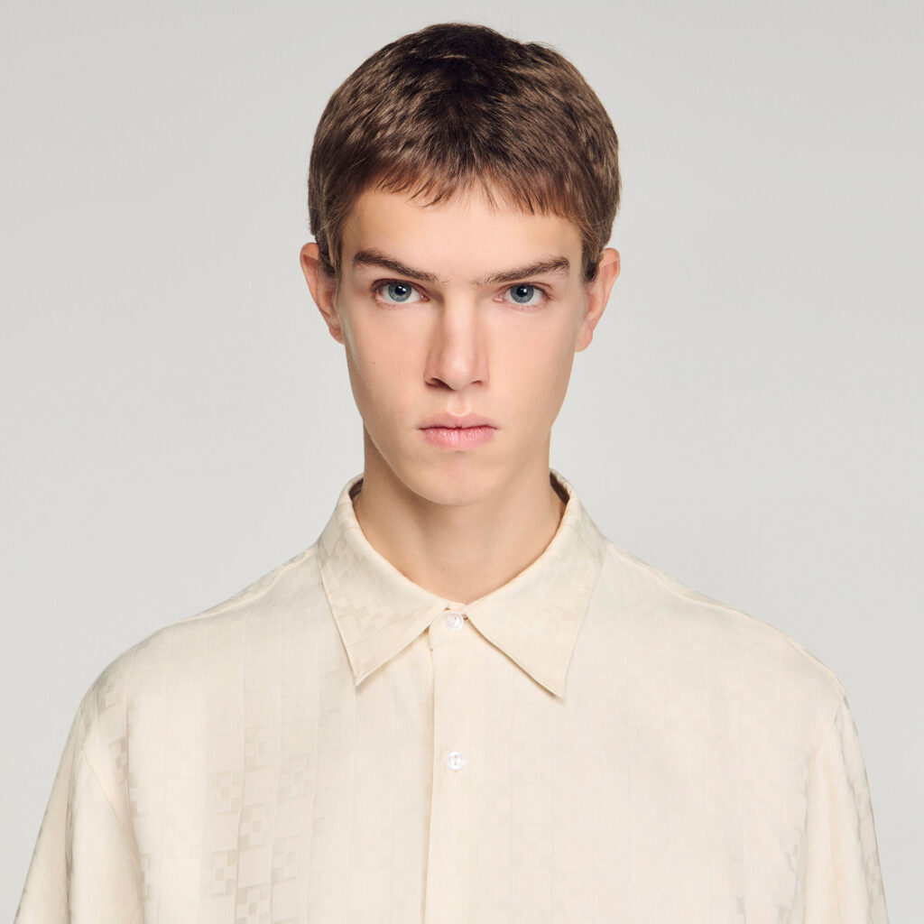 Chemise fluide square Cross