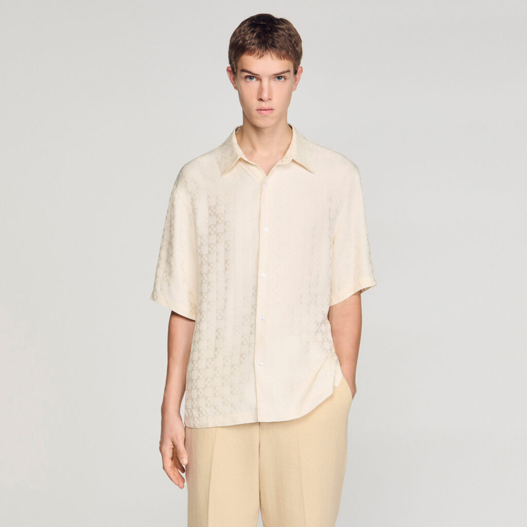 Chemise fluide square Cross