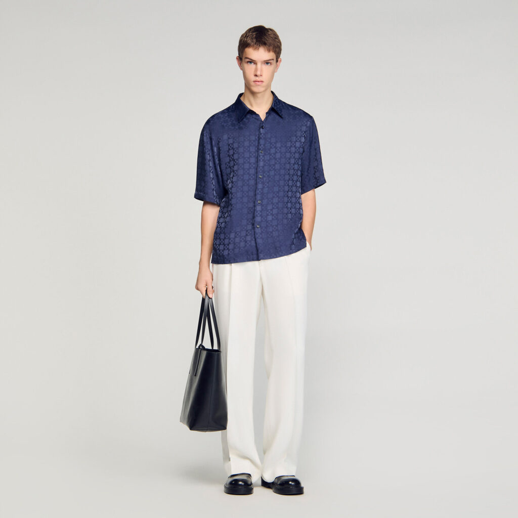 Chemise fluide square Cross