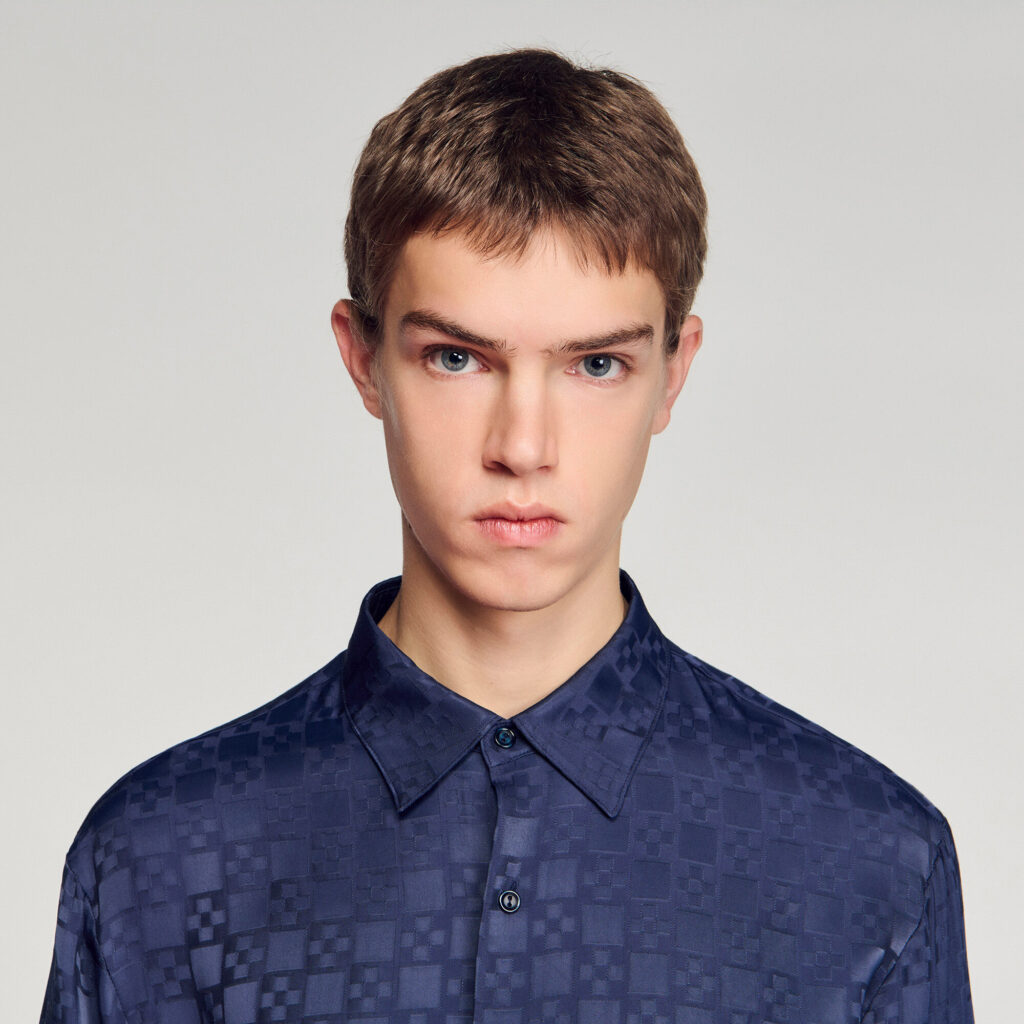 Chemise fluide square Cross