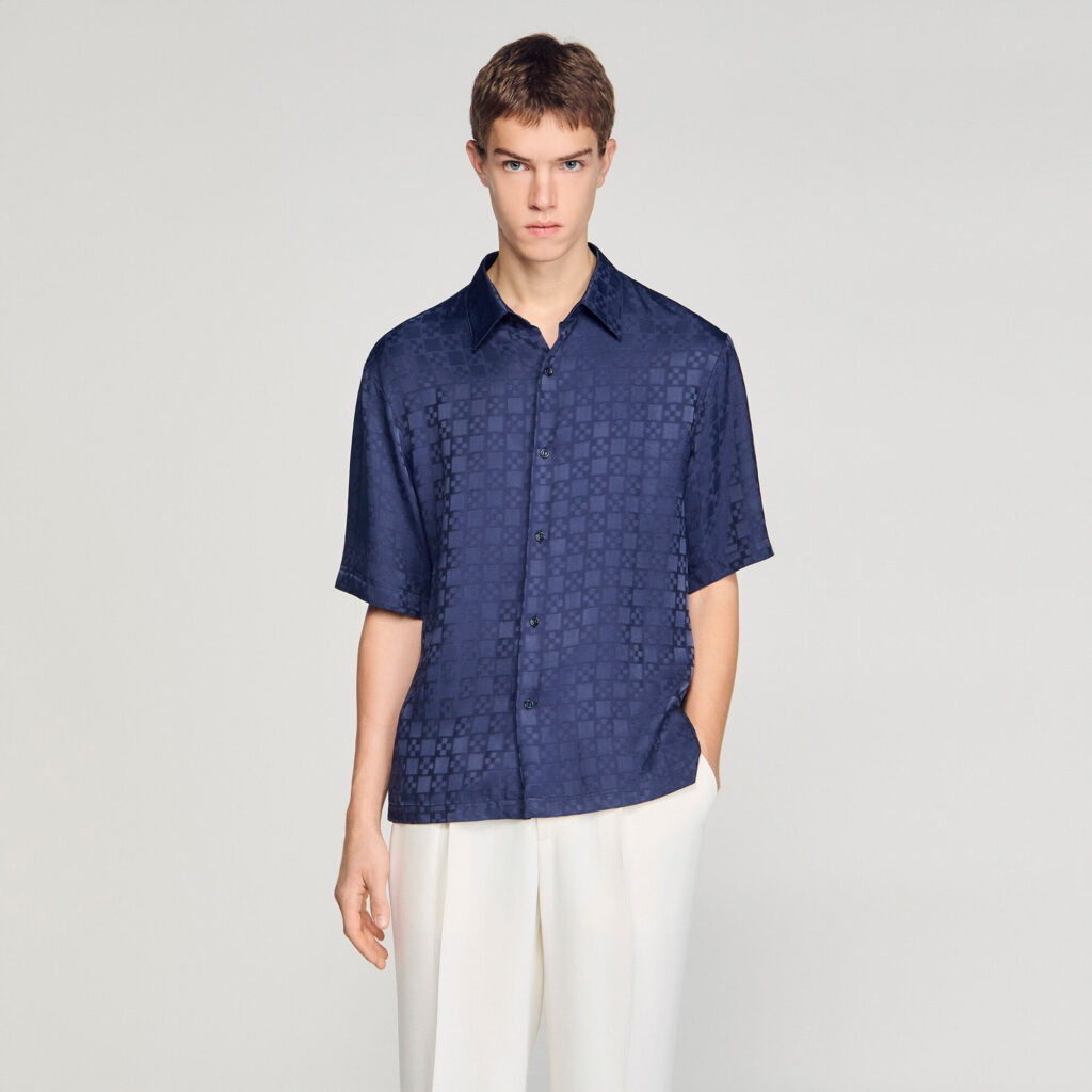 Chemise fluide square Cross