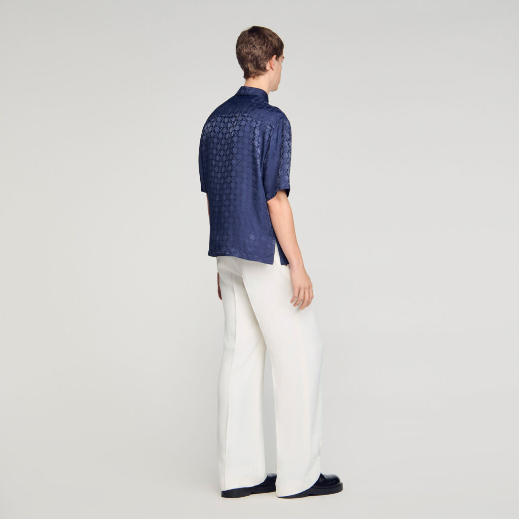 Chemise fluide square Cross