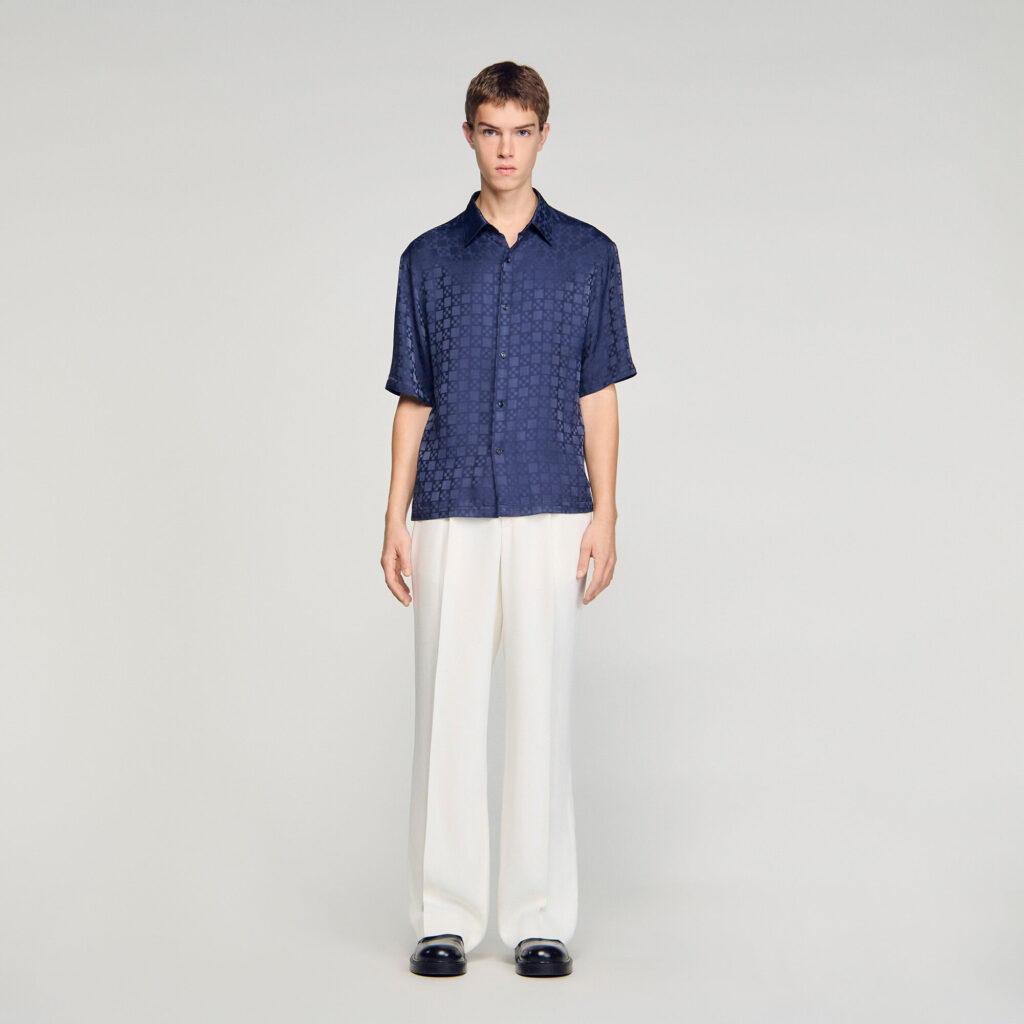Chemise fluide square Cross
