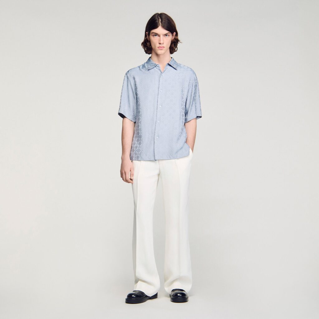Chemise fluide square Cross