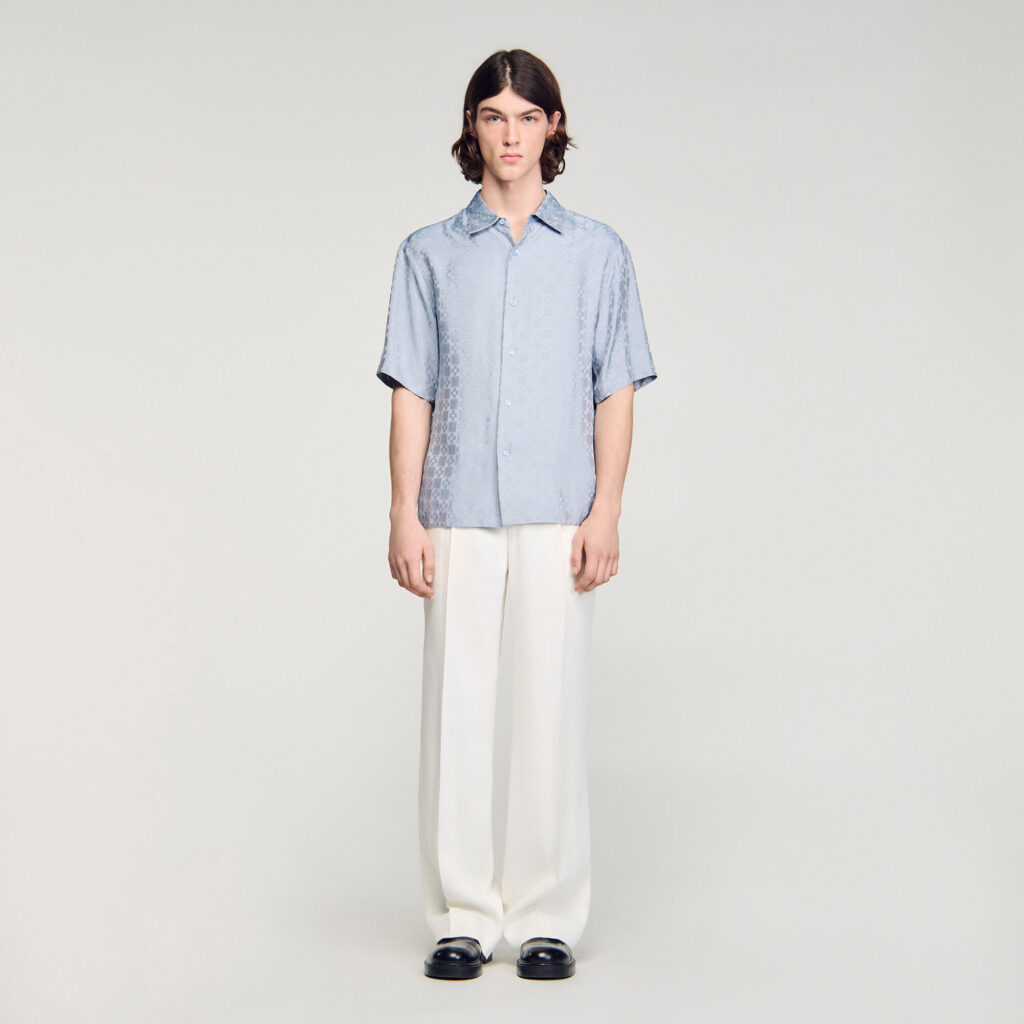 Chemise fluide square Cross