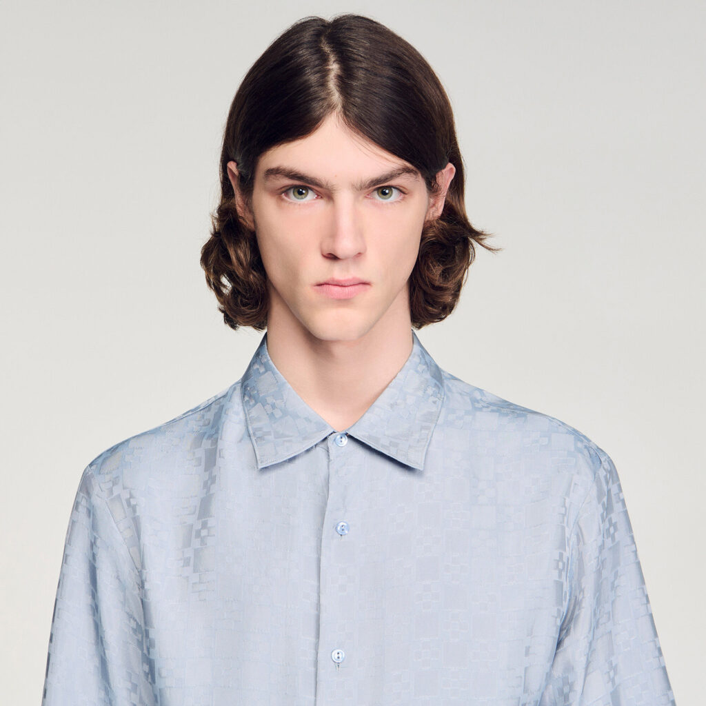 Chemise fluide square Cross