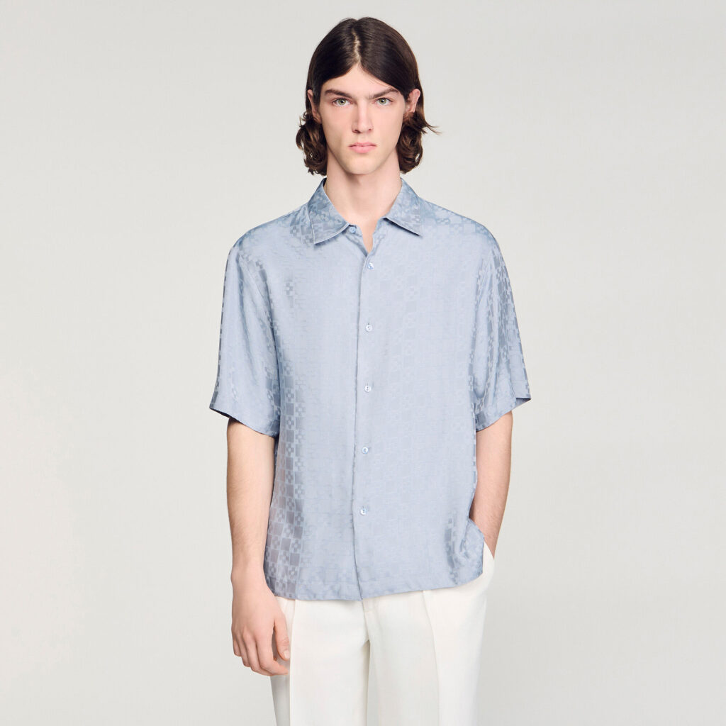Chemise fluide square Cross