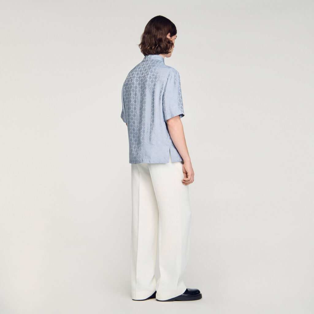 Chemise fluide square Cross