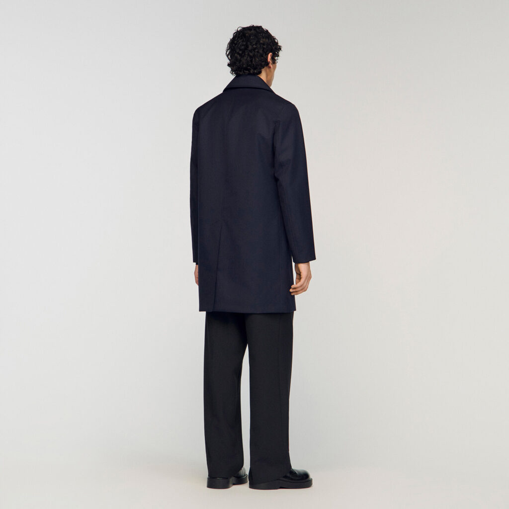 Imperméable mac en tissu technique