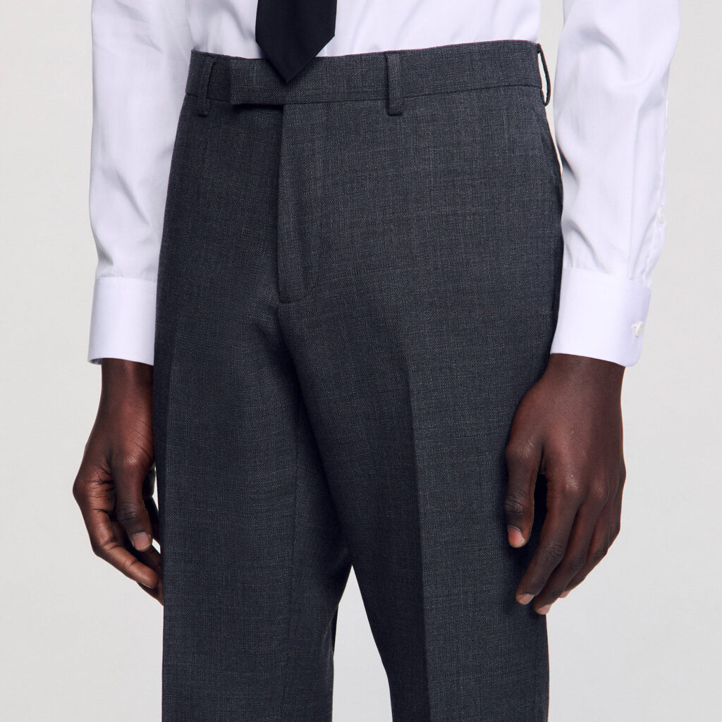 Pantalon de costume en laine