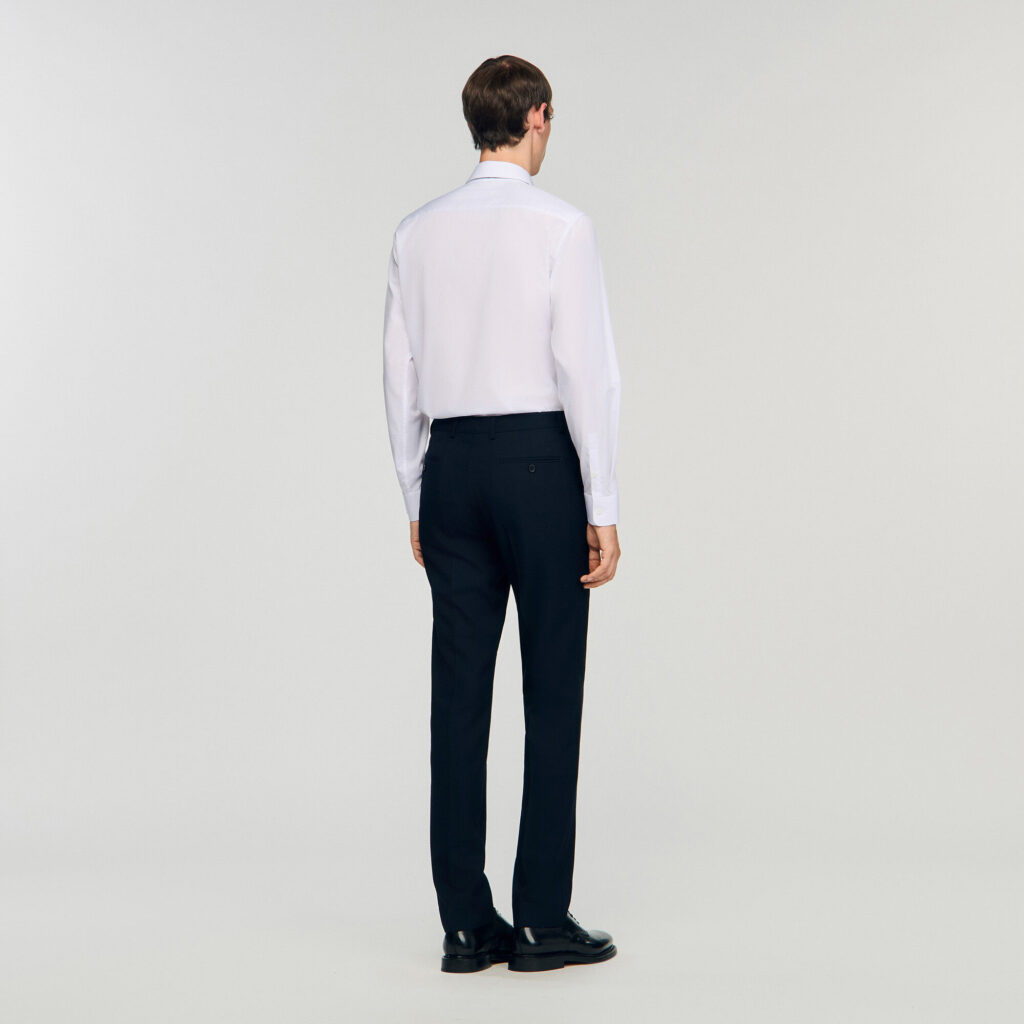 Pantalon de costume en laine